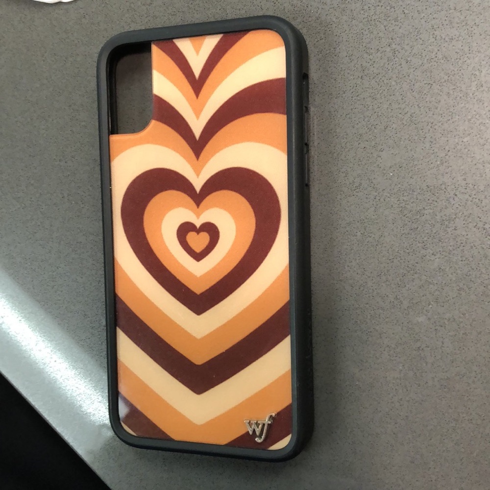 latte love wildflower iphone x/xs case